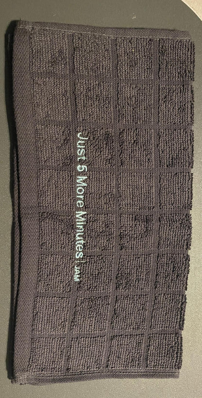 Sweat Towels  ~ "Just 5 More Minutes"
